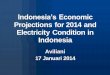 Indonesia’s Economicenergy-indonesia.com/07basicinfo/0140212keizai.pdf · Toward 2014: SWOT Analysis of Indonesia ... Indonesia's economic dependence on commodities ... China, Japan,