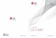 LG-C440 - Virgin Mobile Canada · PDF fileUser Guide LG-C440 MFL67697501 (1.0)   ENGLISH FRANÇAIS Printed in China