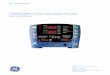 CARESCAPE V100 Vital Signs Monitor - GE Healthcare  · PDF fileCARESCAPE™ V100 Vital Signs Monitor Service Manual ... 5-2 Problems ... guide drawing