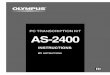 PC TRANSCRIPTION KIT AS-2400 - Olympus … TRANSCRIPTION KIT AS-2400 EN INSTRUCTIONS INSTRUCTIONS ИНСТРУКЦИЯ EN 2 DSS Player Standard Transcription Module Features - Plays