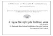 Affiliation of New/Old Institutions - Dr Shakuntala …dsmru.up.nic.in/User/content/affiliation_IB.pdfAffiliation of New/Old Institutions Information Brochure (Norms, Rules, Regulations,