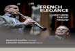 FRENCH ELEGANCE - Liebrecht Vanbeckevoort · PDF fileSAINT-SAENS DEBUSSY POULENC FRENCH ELEGANCE Roeland Hendrikx clarinet Liebrecht Vanbeckevoort piano