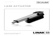 LA36 ACTUATOR - KRAMP dimensions ... Acme spindle: Trapezoidal spindle ... No thread on the bolt inside the back fixture or the piston rod eye