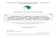 ASSESSMENT OF COMMUNITY’S PERCEPTION OF · PDF filebetween the Buea council and Hygiene and Sanitation Company of Cameroon (HYSACAM) but more still remains to be done. The study