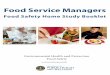 Food Service Managers - · PDF file · 2014-10-15Proper Hand Washing 5 Potentially Hazardous Food ... Sewage and Waste Disposal 25 ... Plan Review Procedure 29 Imminent Health Hazards