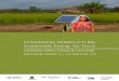 POWERING AGRICULTURE Sustainable Energy for Food · PDF file · 2016-03-11Chapter C2 describes how to analyze the costs and benefits of investing in agri-food energy technologies,