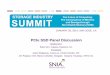 NVMSummit-PCIe SSD Panel - SNIA  Resistive Memory Element Resistive RAM NVM Options Cross Point Array in Backend Layers ~ ... Microsoft PowerPoint - NVMSummit-PCIe SSD Panel