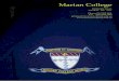 Marian College 2016.pdf · The Religious Education experience at Marian College is not just a strong ... As part of their Religious Education Program, ... SBA (School Based New 