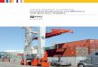 MARINE TERMINAL AUTOMATION Increased Productivity · PDF fileMARINE TERMINAL AUTOMATION Increased Productivity and Efficiency ... standard heavy duty exciter with a configurable 