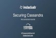 Instaclustr: Securing Cassandra