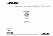 Operators and Safety Manual - JLG Boom Lifts/30_35_40...SECTION 3 - USER ... (30 electric) ... â€¢ The Operators and Safety Manual must be read and understood entirety before operating