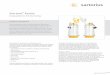 Sterisart Family - Sartorius · PDF fileThe primary packaging of the systems as well as the primary ... Sterilization Gamma-sterilized at ... Needle for sterile venting Polypropylene