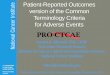 Patient-Reported Outcomes version of the Common ...deainfo.nci.nih.gov/advisory/ctac/archive/1113/PRO-CTCAE.pdf · Patient-Reported Outcomes version of the Common Terminology Criteria