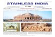 Akshardham Temple in Delhi - Stainless  · PDF fileAkshardham Temple in Delhi ... nidissda@del3.vsnl.net.in Web:   VOL. 12 NO.1 SEPTEMBER 2006 STAINLESS INDIA A