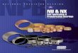 NU & NX - nationalprecision.com NU NX Bearing Catalog.pdf1 1 2 N U 8 0 BORE TYPE LENGTH Examples: 112 NU 80 = 7 inch x 5 inch NU Bearing ... NX bearings can be produced in any diameter