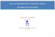 SALE OF PROPERTIES OF SAHARA GROUP INFORMATION · PDF fileSALE OF PROPERTIES OF SAHARA GROUP . INFORMATION DOSSIER . ... Village-wise land breakup . Village Name. Area (in ... are