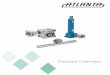 Product Overview - ATLANTA Drive S12 13 HT - High Torque Servo Worm Gear Units n Backlash < 1 arcmin, adjustable n 4 sizes: centre distance 50, 63, 80 and 100 mm n 8 ratios: 4.75;