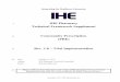 Integrating the Healthcare Enterprise - IHE.net the following to Section 2.5 150 2.5 Dependencies of the Pharmacy Integration Profiles Community Prescription (PRE) PCC Content definition