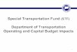 The Connecticut Department of Transportation ... on Fiscal...PA 17-2 with OPM Rev and DOT Operating Projections (Nov 2017) Operating Surplus/(Deficit) Cumulative Balance STF Forecast