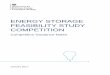 ENERGY STORAGE FEASIBILITY STUDY Energy Storage Feasibility Study Competition â€“ Competition Rules Guidance 4 main and most cost-effective thermal-storage medium for large thermal