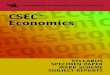 CSEC® Economics Syllabus, Specimen Paper, Mark Scheme …smahelalbusiness.weebly.com/.../5/4/1/8541489/csec... · Economics SYLLABUS SPECIMEN PAPER MARK SCHEME ... Caribbean Secondary