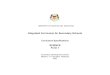 Integrated Curriculum for Secondary OF EDUCATION MALAYSIA Integrated Curriculum for Secondary Schools Curriculum Specifications SCIENCE Form 1 Curriculum Development Centre ... ii