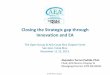 Closing the Strategic gap through Innovation and EAc.ymcdn.com/sites/ · PDF fileClosing the Strategic gap through Innovation and EA ... The 12 pillars of competitiveness: Productivity