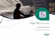 Sample Reports - Sage/media/site/CRE/responsive/docs/Sage100Contact… · Sample Reports A tour of Sage 100 ... keep production and project teams on track, improving ... on all outstanding
