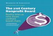 The 21st Century Nonprofit Board - Heidrick & Struggles/media/Publications and Reports/The-21st-Centur… · advances in information technology. ... undergoing major political shifts