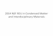 2014 NSF REU in Condensed Matter and Interdisciplinary …sites.psu.edu/.../2012/02/Composite-Highlight-slides.pdf ·  · 2016-07-13I have learned many useful materials science topics