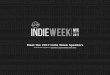 Meet the 2017 Indie Week Speakers - a2im.org A2IM Meet the Speakers.pdf · Meet the 2017 Indie Week Speakers View the full program at: