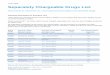 Separately chargeable drugs list - Bupa UK /media/Files/HCP/Latest Updates from Bupa...15 FEBRUARY 2018 Separately Chargeable Drugs List Also known to customers as: List of advanced