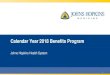 Calendar Year 2018 Benefits Program - Johns Hopkins ... · PDF fileand lab test provided ... • Healthy@Hopkins programs/resources will ...   •