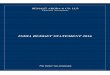 India Budget Statement 2016 Final - HEMANT ARORA · PDF filePrabhat Rastogi Kamal Nagpal Sudhir Gautam . ... Commissioner (Appeals) is a very welcome measure that would make the life