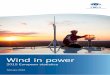 Wind in power - WindEurope · PDF fileWind power capacity installations ... BELGIUM 2,2. NETHERLANDS 3,.4. LUXEMBOURG 0.1. GERMANY 45. ... Bulgaria: 10.1 691.2 - Croatia: