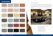 COLOUR GUIDE - DuROCK Alfacing Internationaldurock.ca/jewelstone colours.pdf · STYLE & CREATIVITY Jewel Stone is the ultimate in acrylic modified cement-based coatings that transforms
