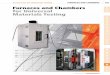 Furnaces and Chambers A for Universal B Materials Testing and Climatic Chambers.pdf · 266 walter+bai Testing Machines FURNACES AND CHAMBERS Accessories for Materials Testing High