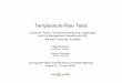 Temperature Rise Tests - Transformers · PDF fileTemperature Rise Tests Centre for Power Transformer Monitoring, Diagnostics and Life Management (transformerLIFE) Monash University,