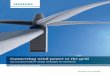 Connecting wind power to the grid - Siemensw3.siemens.com/.../switchgear/...voltage-switchgear-wind-farms_en.pdf · Connecting wind power to the grid Gas-insulated medium-voltage