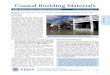Coastal Building Materials - FEMA.gov · PDF file1.7: COASTAL BUILDING MATERIALS ... (consult ACI 318-02, Building Code Requirements for Structural Concrete and Commentary by the American