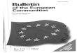 of the European Communities - Archive of European …aei.pitt.edu/65257/1/BUL363.pdf · Commission of the European Communities Secretariat -General ... EfU European currency umt 