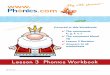 · PDF fileLesson 3 Phonics Workbook . Teaching notes for parents . ...  . This book contains all of the worksheets for Lesson 3. from 