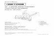 42- 2 STAGE SNOW THROWER TRACTOR ATTACHMENTdownload.sears.com/own/24853e.pdf · CAUTION: Before using this product, ... and Adjustments section of your tractor owner's manual 