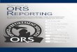 Intro to ORS Reporting - · PDF fileORS has designated a number of user types to categorize the type of tasks and responsibilities a reporting unit’s staff may have. Each user type