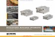 Pneumatic Actuator Products - · PDF filePneumatic Actuator Products ... Parker’s P1Q series cylinders provide an economical, ... 300 0.02 0.04 0.06 0.10 0.16 0.25 0.38 0.61 0.98