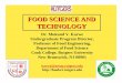 FOOD SCIENCE AND TECHNOLOGYfoodsci.rutgers.edu/karwe/FS2006.pdf ·  · 2007-12-21The Food Science and Technology Complex at Rutgers University. ... almond skins,…… delivered