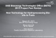New Technology for Hydroprocessing Bio-oils to Fuels ... Bioenergy Technologies Office (BETO) 2015 Project Peer Review New Technology for Hydroprocessing Bio-oils to Fuels March 25,