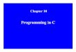 Programming in C - Devi Ahilya Vishwavidyalaya , Indore Microcontrollers-... 2nd Ed. Raj Kamal Pearson Education 5 ANSI C compliant compilers for 8051 Programs in C • Have the extensions