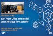 SAP Summit Linz 2016 SAP Front-Office am Beispiel von SAP ... · PDF fileSAP Front-Office am Beispiel von SAP Cloud for Customer. ... S/4HANA, CRM, SAP JAM ... Quote & Order Management
