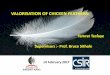 VALORISATION OF CHICKEN FEATHERS - GreenCape · PDF file• What to do with the more than 20 billion pounds of poultry feather waste generated each ... Paper industry and ... Review